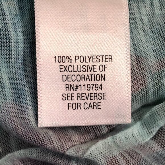 apt. 9 - Short Sleeve Scoop Neck Bohemian Flutter Sleeve Top - Size Medium - Picture 4 of 5